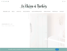 Tablet Screenshot of le-chien-a-taches.com